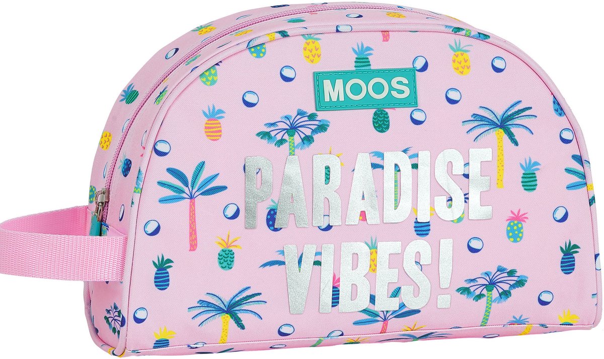 MOOS Paradise - Beauty Case - 26 x 16 x 9 cm - Roze