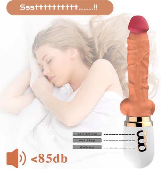 TipsToys Seks Machine Vibrators - Dildos Seksspeeltjes voor Vrouwen Afstandsbediening