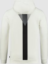 Purewhite -  Heren Slim Fit   Hoodie  - Wit - Maat XL