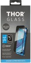 THOR DT Glass CF 2D Anti Bac screenprotector voor iPhone 12 Pro Max - transparant