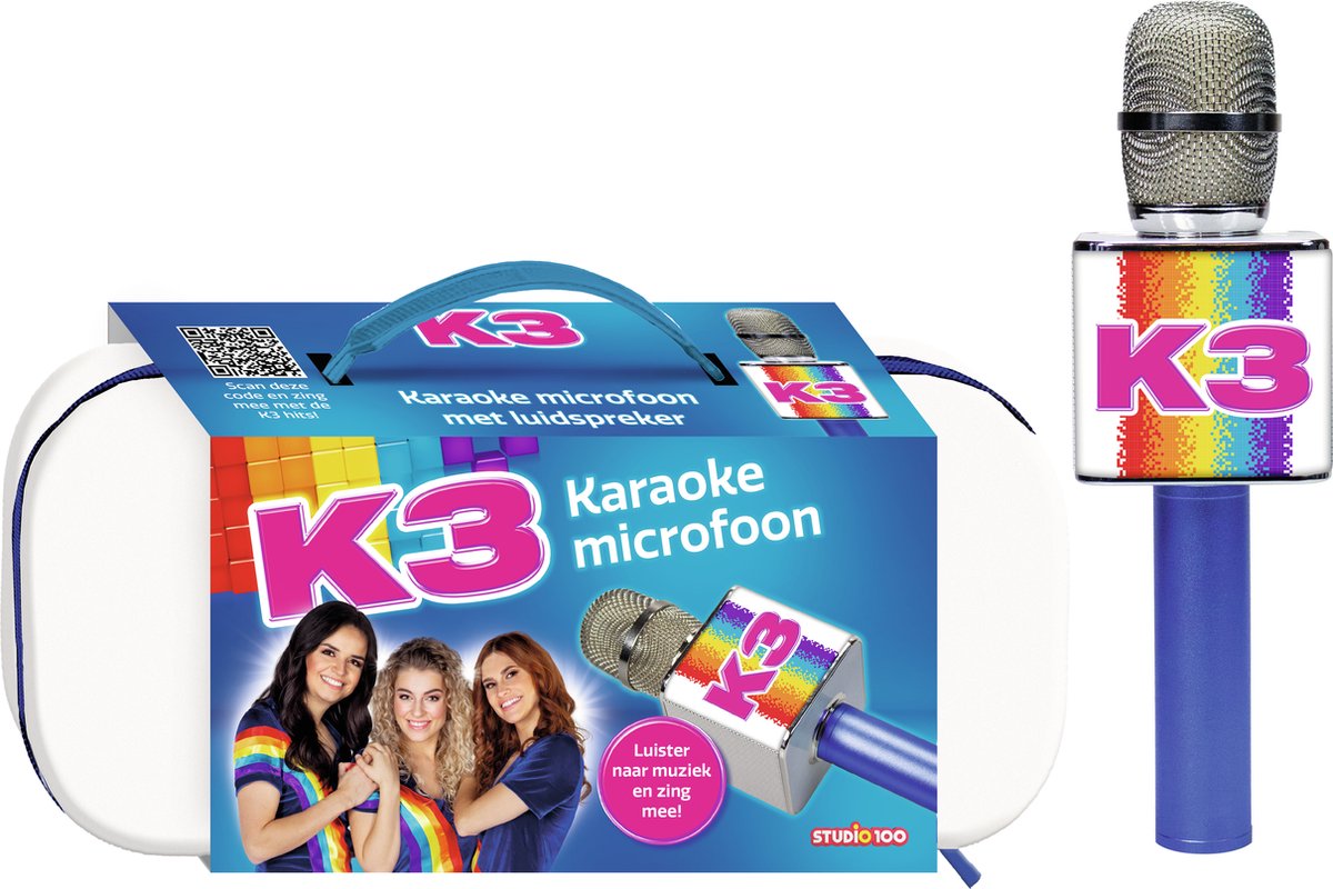 K3 Karaoke Microfoon - Met Geluidseffecten En Luidspreker | Bol.Com