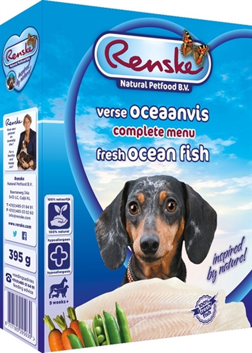 Renske Adult - Vis - Hondenvoer - 10 x 395 g