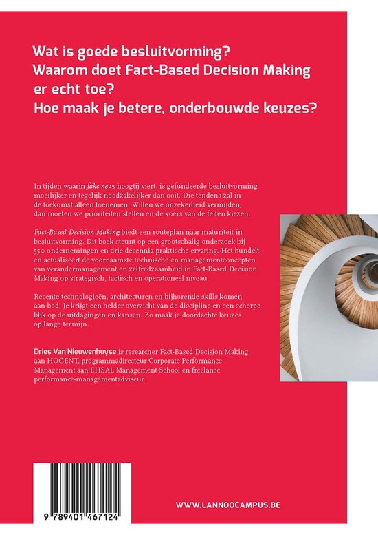 Fact-based decision making (ebook), Dries van Nieuwenhuyse ...