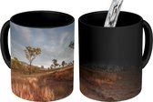 Magische Mok - Foto op Warmte Mok - Woestijngebied in Queensland in Australië - 350 ML - Uitdeelcadeautjes