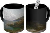 Magische Mok - Foto op Warmte Mok - Coastal landscape - schilderij van Alfred Thompson Bricher - 350 ML - Uitdeelcadeautjes