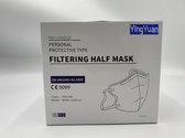 YINGYUAN FFP2 Mondmaskers 30 stuks | Mondkapje | CE - TUV - EN149:2001+A1:2009 Gecertificeerd | Per 10 Stuk Verpakt | ZWART