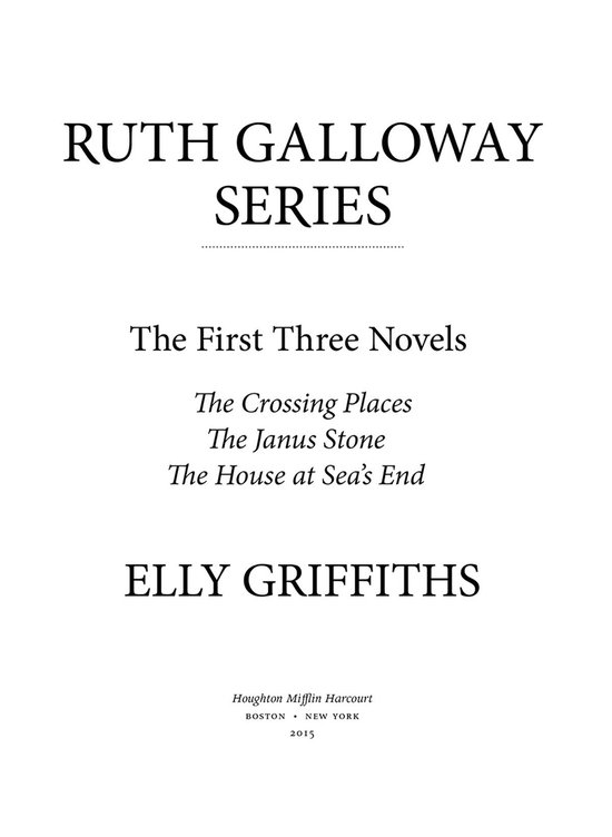 Ruth Galloway Mysteries - Ruth Galloway Series - cover