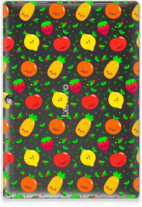 Print Case Lenovo Tab 10 | Tab 2 A10-30 Hoesje Ontwerpen Fruits met doorzichte zijkanten