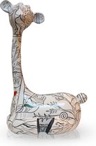 Kunst Object 'Relaxing Giraffe' Tekening AR-TR331 ST Large Mia Coppola
