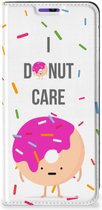 Bookcase met Quotes Geschikt voor Samsung Galaxy A22 4G | M22 Smartphone Hoesje Cadeautjes voor Meisjes Donut