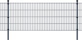 Decoways - Dubbelstaafmatten 2008 x 830mm 16m Grijs 8 stuks