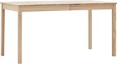Decoways - Eettafel 140x70x73 cm grenenhout
