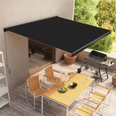 Decoways - Luifel handmatig 300x250 cm antraciet