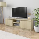 Decoways - Tv-meubel 120x30x35,5 cm spaanplaat sonoma eikenkleurig