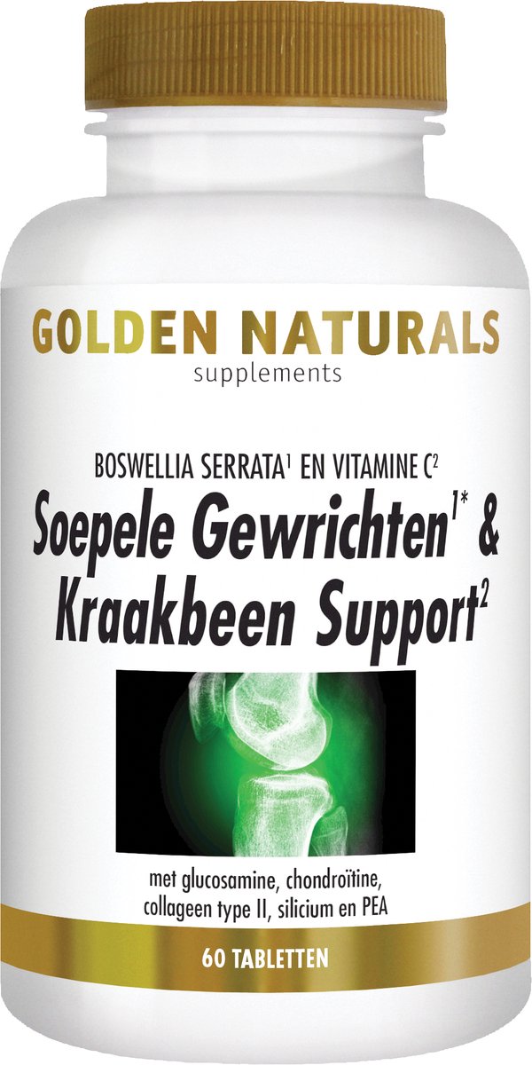 Bol.com Golden Naturals Soepele Gewrichten Support (60 tabletten) aanbieding