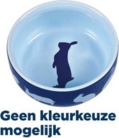 Trixie voerbak konijnmotief keramiek assorti (11 CM 250 ML)