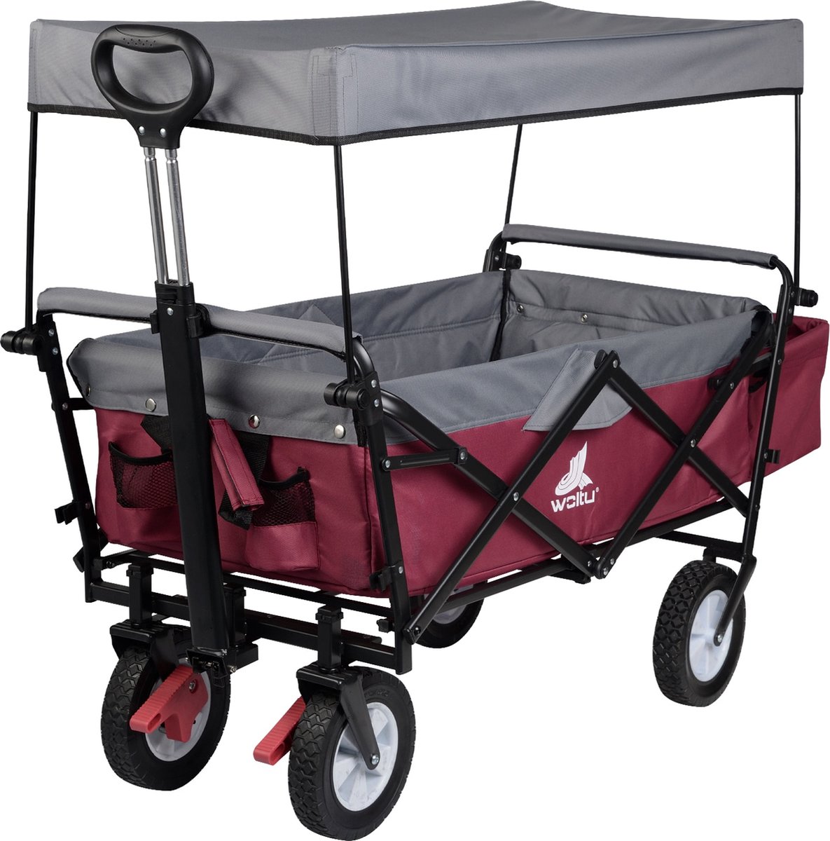 CCLIFE Bolderkar, opvouwbaar, tot 80 kg belastbaar, breedte All Terrain