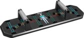 CRIVIT Push-up-board - Voor een intensievere training - Polsvriendelijk en makkelijk te gebruiken - Gebruikersgewicht: max. 100 kg - Afmetingen: 59,5 x 18 x 1,75 cm (l x b x h) - Voor het versterken van verschillende spiergroepen