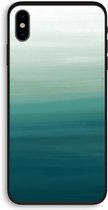 CaseCompany® - iPhone XS hoesje - Ocean - 100% Biologisch Afbreekbaar - Duurzaam - Biodegradable Soft Case - Milieuvriendelijke Print op Achterkant - Zwarte Zijkanten - Bescherming Over de Sc