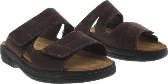 Heren Slippers \u0026 Muilen Solidus Solidus 78063-30221 Ranch Donkerbruin -  Maat 9 | bol.com