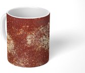 Mok - Roest - Rood - Metaal - 350 ML - Beker - Uitdeelcadeautjes