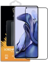 Xiaomi 12 / 12X Screenprotector - MobyDefend Gehard Glas Screensaver - Zwarte Randen - Screen Protector - Glasplaatje Geschikt Voor: Xiaomi 12 / Xiaomi 12X