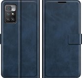 Xiaomi Redmi 10 4G Hoesje - Mobigear - Wallet Serie - Kunstlederen Bookcase - Blauw - Hoesje Geschikt Voor Xiaomi Redmi 10 4G