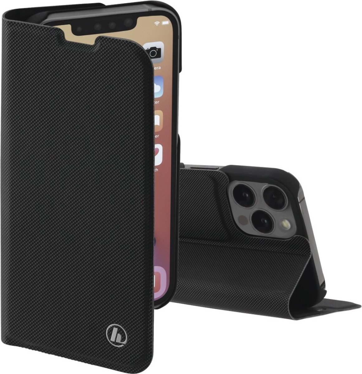 Hama Booklet Slim Pro Voor Apple IPhone 13 Pro Max Zwart