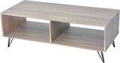 Decoways - Tv-meubel/salontafel 110x50x40 cm grijs