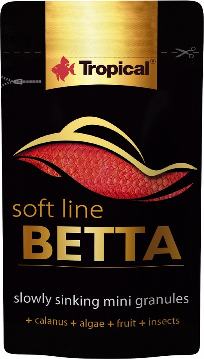 Tropical Soft Line Betta Granulaat (5 gram) - Aquarium Visvoer