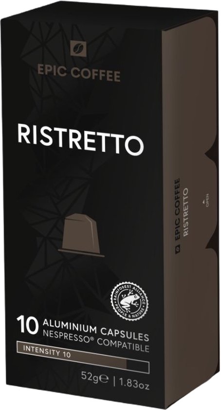 Livraison à domicile L'or Espresso Ristretto intensité 11, 20 capsules