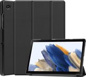 Cazy Samsung Galaxy Tab A8 hoes - 10.5 inch - Perfecte pasvorm - Slaap/Wake functie – Diverse kijkhoeken – Zwart