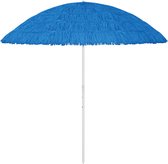 vidaXL Strandparasol 300 cm blauw