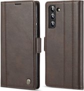 Classic Book Case - Samsung Galaxy S22 Plus Hoesje - Bruin