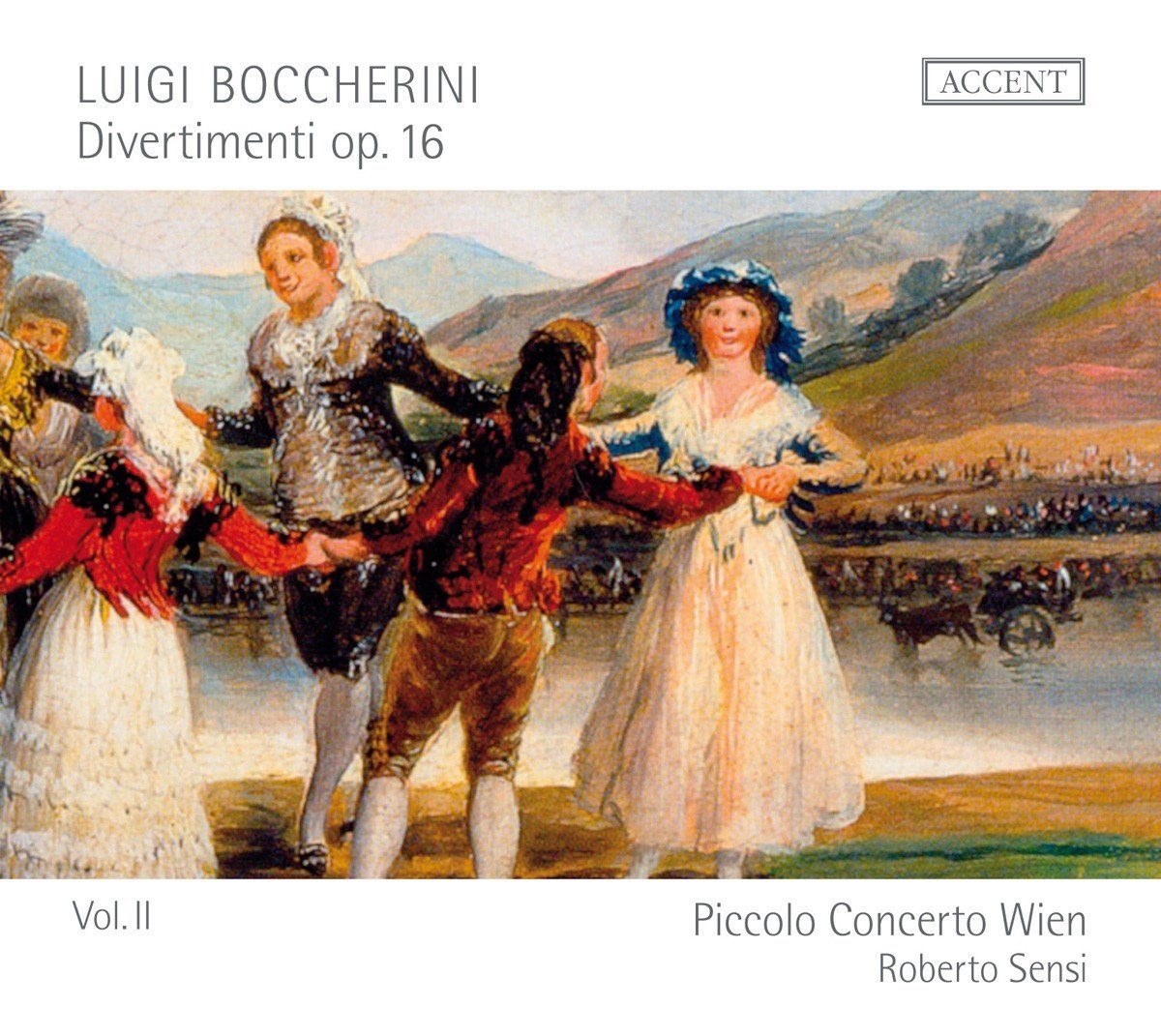 Piccolo Concerto Wien, Roberto Sensi - Boccherini: Divertimenti Op.16 Vol.II (CD)