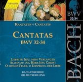 Bach-Ensemble, Helmuth Rilling - J.S. Bach: Cantatas Bwv 32-34 (CD)