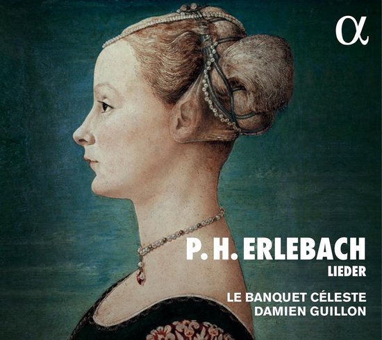 Portret van een vrouw, "P. H. Erlebach Lieder Le Banquet Celeste Damien Guillon"