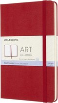 Moleskine Art Schetsboek - Medium - Hardcover - Rood