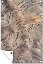 Décoration murale Une route à travers les terres agricoles espagnoles - 120x180 cm - Poster jardin - Toile jardin