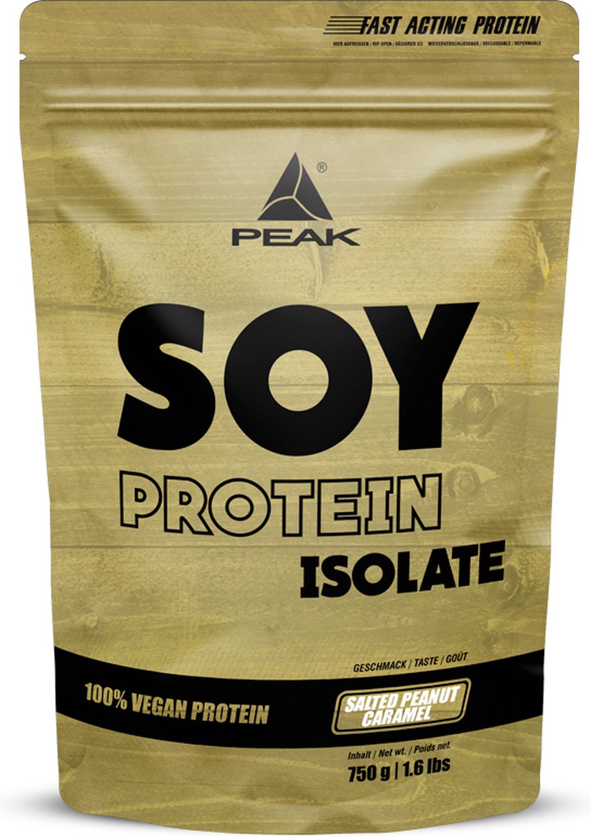Soy Protein Isolate (750g) Salted Peanut Caramel