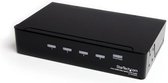 HDMI-schakelaar Startech ST124HDMI2           Zwart