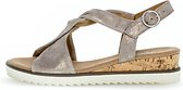 Gabor 82.751.95 Dames Sandalen - Taupe - Metallic