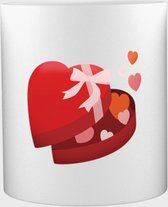 Akyol - Hartjes Mok met opdruk - Liefdes Mok gepersonaliseerd- Valentijn cadeautje voor hem - Valentijn cadeautje voor haar - Valentijnsdag cadeau - Valentijn cadeautje love - Vale