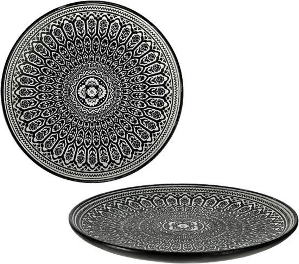 2 Plateaux En Bois Pour Bougies - Dessous De Bougeoir Rond Décoratif - Protection Table