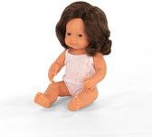 Miniland Babypop Meisje Met Vanillegeur 38 Cm Brunette