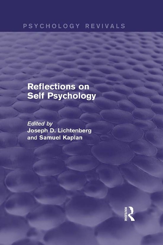 Reflections on Self Psychology (Psychology Revivals) - cover