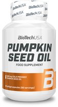 Superfoods - Pumpkin Seed Oil - 60 Capsules - BiotechUSA