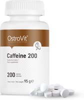 Pre-Workout - 12 x Caffeine 200mg 200 Tablets OstroVit