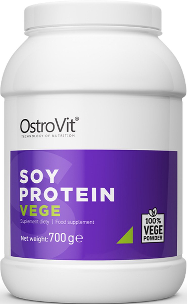 Protein Poeder - Soja Eiwit - Vegan - 700g - OstroVit - Neutraal