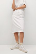 Mango Rok Katoenen Rok Met Zak 17010260 01 Dames Maat - S